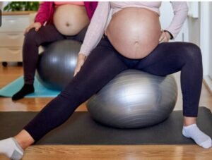 embarazadas ejercicio fitball preparacion parto